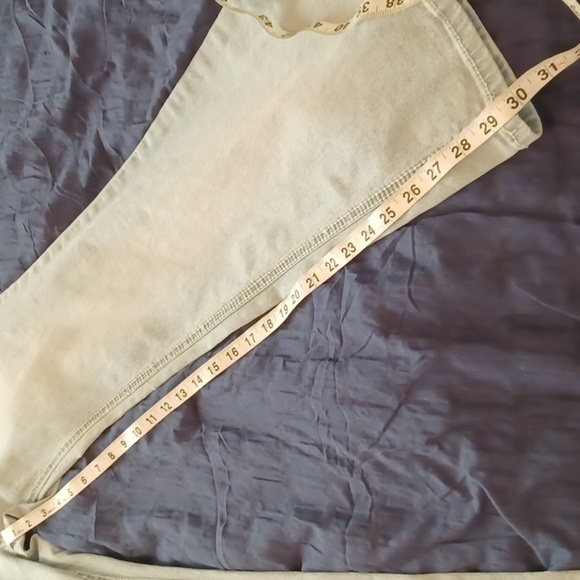 🏍Women's Light Blue Jeans With Pink Decor - Picture 14 of 16